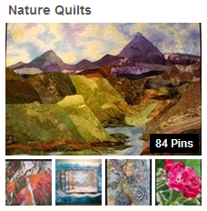 Ellen Lindner Nature Quilts Pinterst board